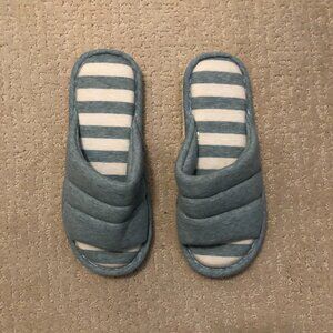 Striped Slide on Slippers